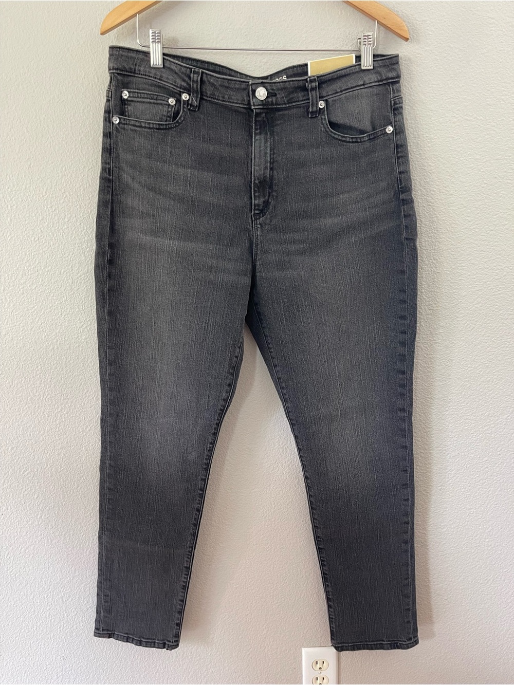 Michael Michael Kors Selma Skinny Gray Jeans Size 14 NWT